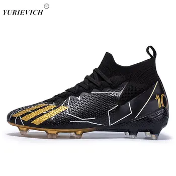 Высококачественная футбольная обувь Neymar Футбольные бутсы для футзала Chuteira Campo Бутсы Мужские Тренировочные Кроссовки Ourdoor Женская обувь TF/AG