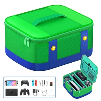 Для Nintendo Switch/OLED дорожный чехол Портативная сумка-мессенджер для хранения Игровых аксессуаров для Nintendo Switch/OLED консоли