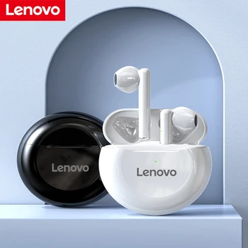 Оригинальные наушники Lenovo Air Buds Pro Pods Bluetooth, беспроводные наушники, сенсорное управление громкой связью, стереонаушники Airdots 4 Гарнитуры Изображение 0